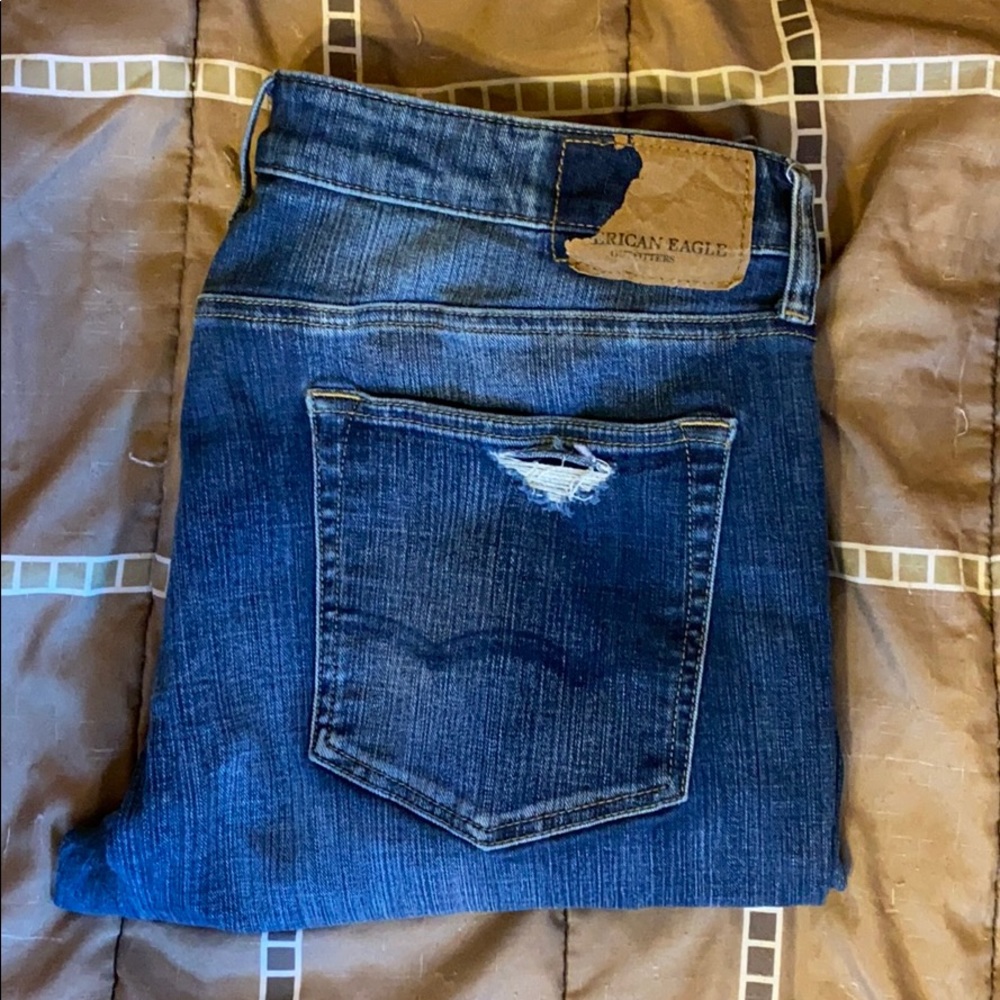 American Eagle 36x30 Slim Straight Jeans